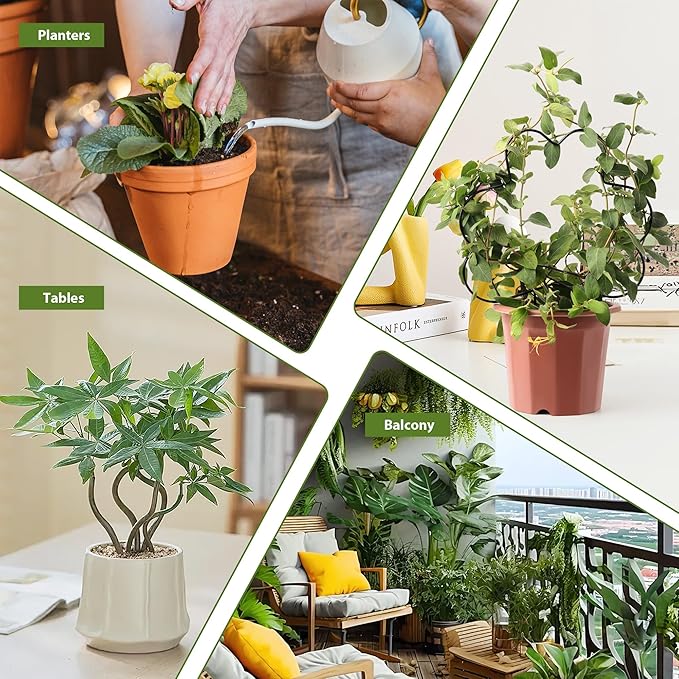 2 Pack Plant Trellis Indoor, 11.2" W x 13.7" H Small Trellis - Image 5