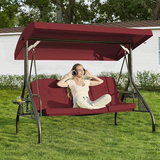 3-in-1 Convertible Outdoor Swing - Image 6