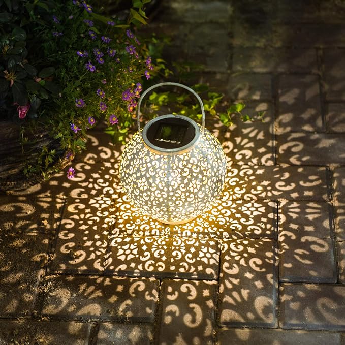 Outdoor Solar Big Lantern Waterproof Mothers Day Garden Gifts - Image 7
