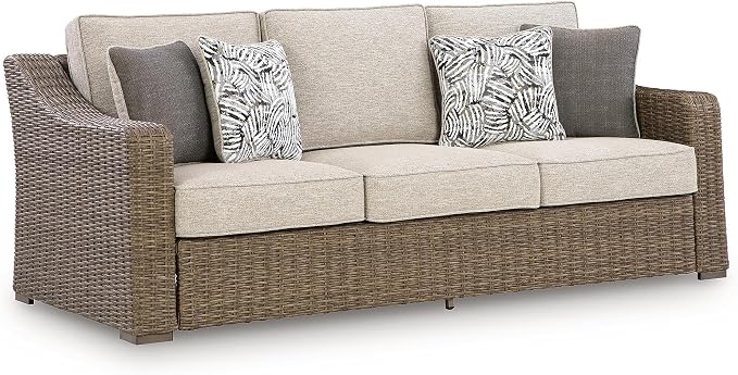 Signature Design by Ashley Carmel Bay Casual Outdoor Sofa - Image 2