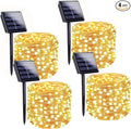 Solar String Lights Outdoor, 4 Pack 160FT 400 LED Solar Twinkle Lights by BHCLIGHT