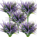 32Pcs Artificial Grass Fake Plants 17.3in Outdoor Plants UV Resistant Faux by Phliofd