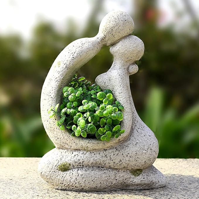 Unique Planters for Indoor Outdoor Plants Head Face Planter Pot Large Succulent by Aclema