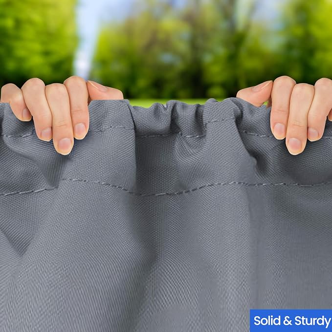 Covers & All Round Table Top Cover, 12 Oz Waterproof UV & Weather Resistant - Image 4