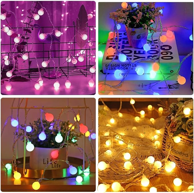 XEWEA Solar String Lights Outdoor, 16Colors 66LED 39Ft Waterproof Outdoor - Image 5