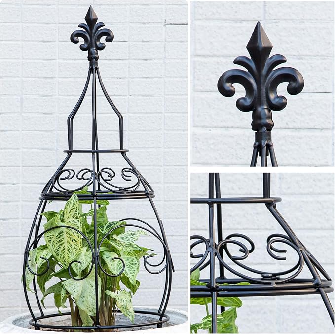 29-Inch Garden Trellis Obelisk - Image 3
