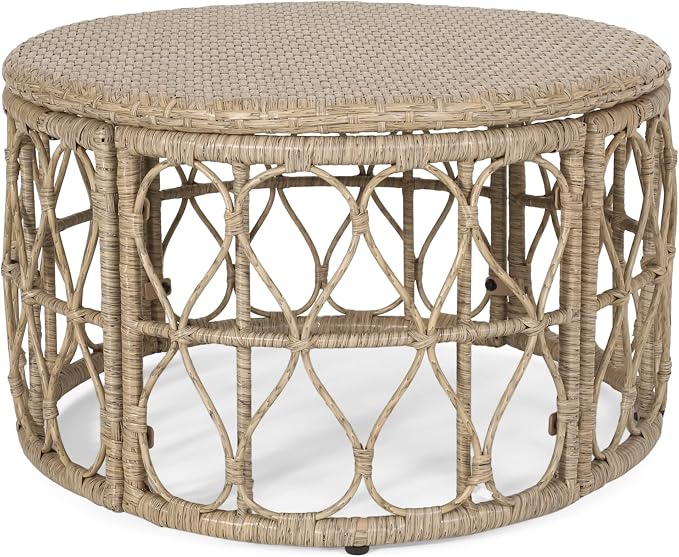 Christopher Knight Home Bruce Outdoor Coffee Table - Image 7