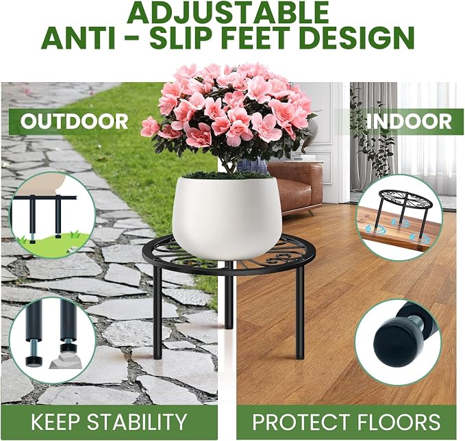 TOSKING Heavy Duty Metal Plant Stand - Image 7