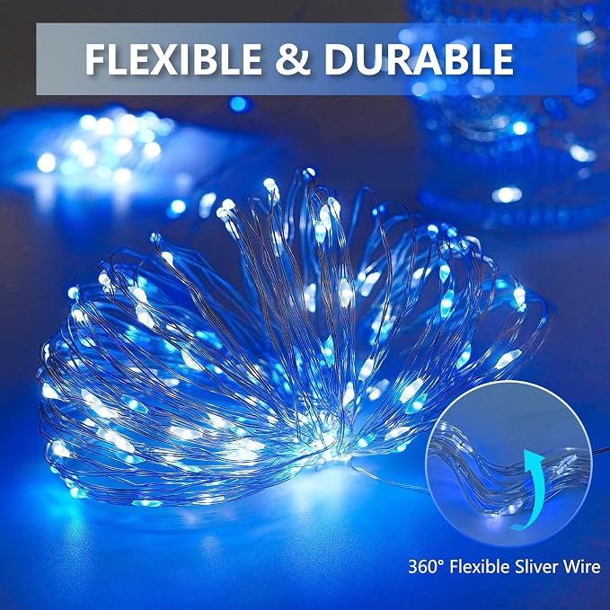Extra-Long 144FT Solar String Lights - Image 4