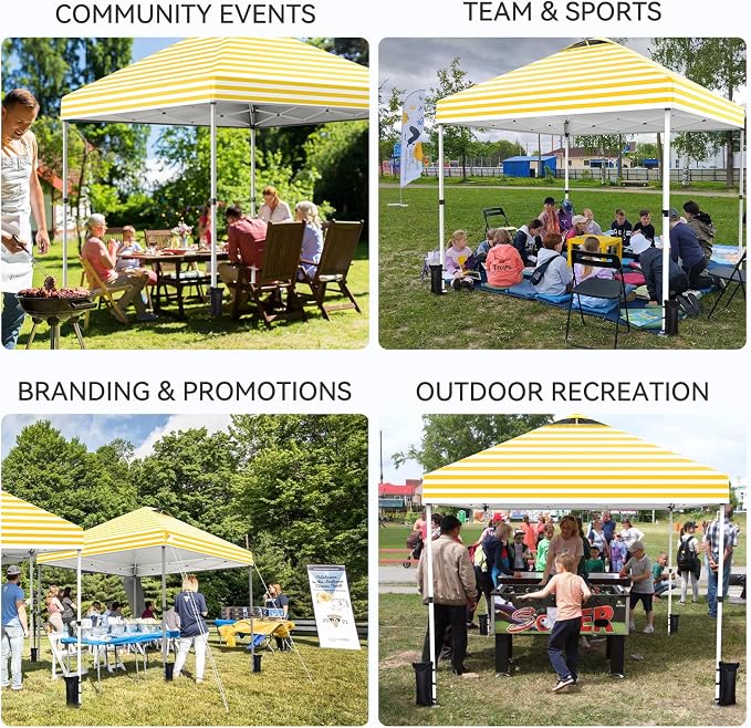 Nazhura 10' x 10' Pop Up Canopy - Image 7