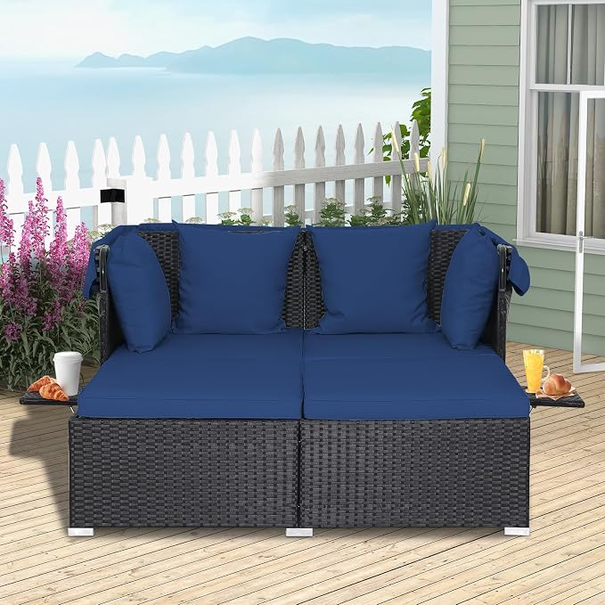 RELAX4LIFE Patio Outdoor Daybed - Image 9