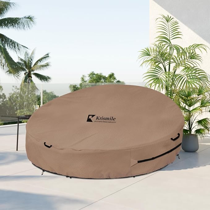 Heavy Duty 600D Waterproof Outdoor Daybed Cover - Image 6