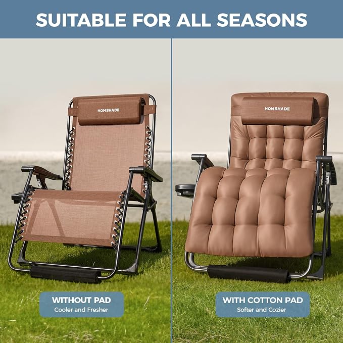 HOMSHADE XXL Zero Gravity Chair - Image 5