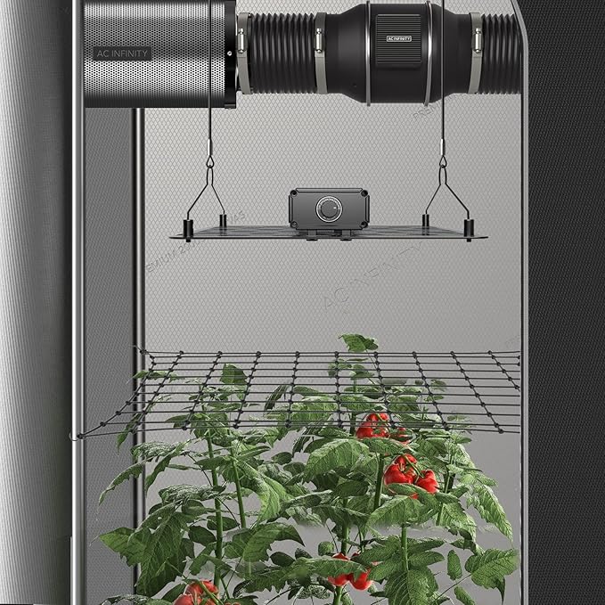 AC Infinity Grow Tent Trellis Netting 2x2', Heavy-Duty Elastic Plant Net - Image 5