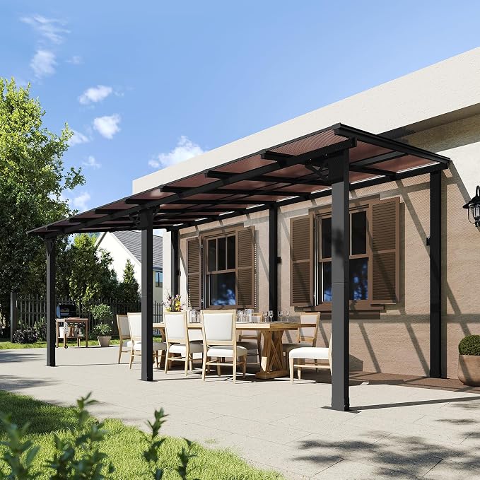 Aoxun 16' x 10' Gazebo for Patio, Gazebo Pergola - Image 8