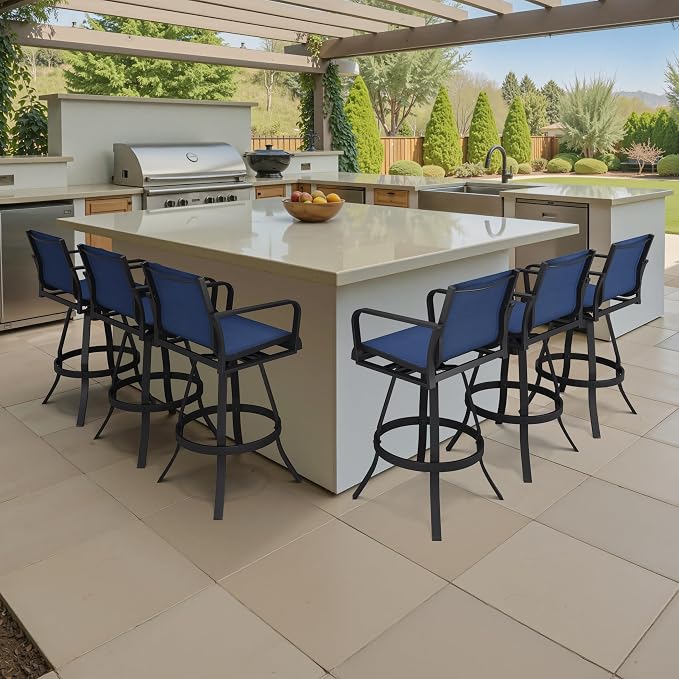 Crestlive Products Outdoor Swivel Bar Stools by CrestliveProducts