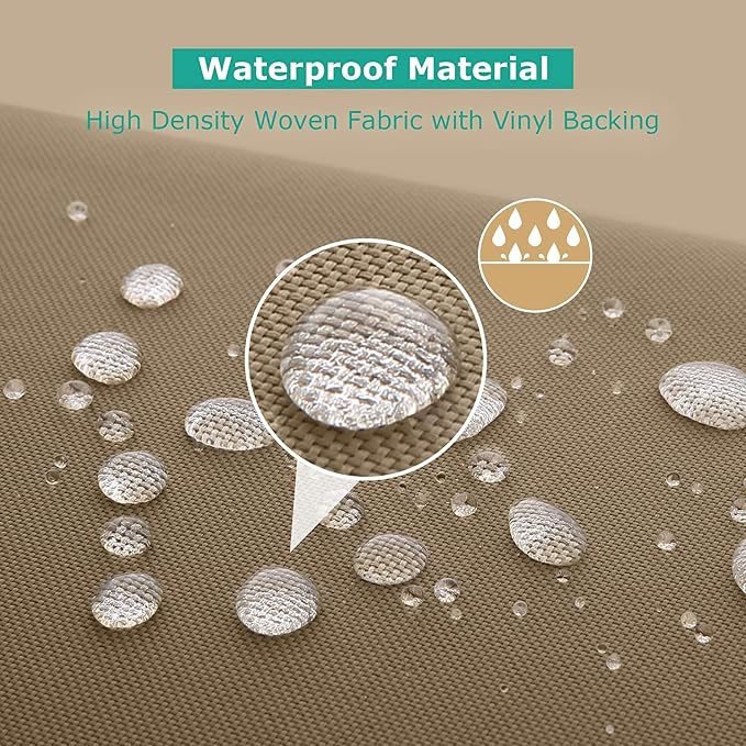 SunPatio Outdoor Daybed Cover 88 Inch, Heavy Duty Waterproof Patio Furniture - Image 3
