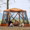 TIMBER RIDGE Easy Pop Up Gazebo Canopy Tent by TIMBERRIDGE