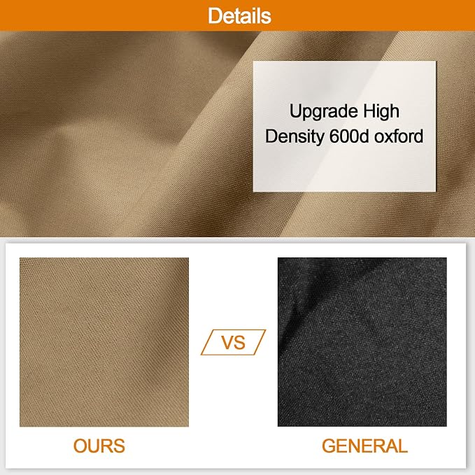 Tempera Retangle Patio Furniture Cover, Outdoor Table Covers Waterproof - Image 3