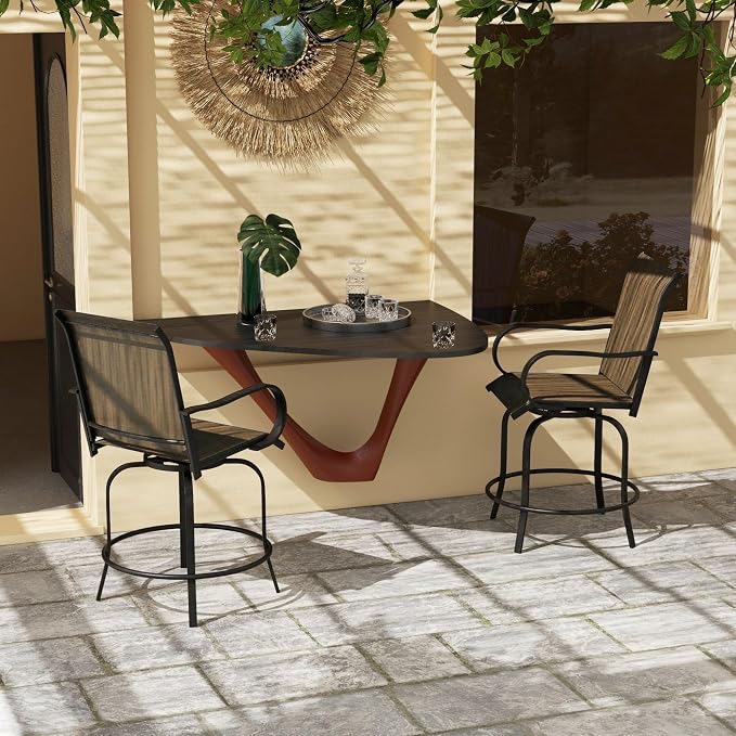 Outsunny Outdoor Bar Stools - Image 2