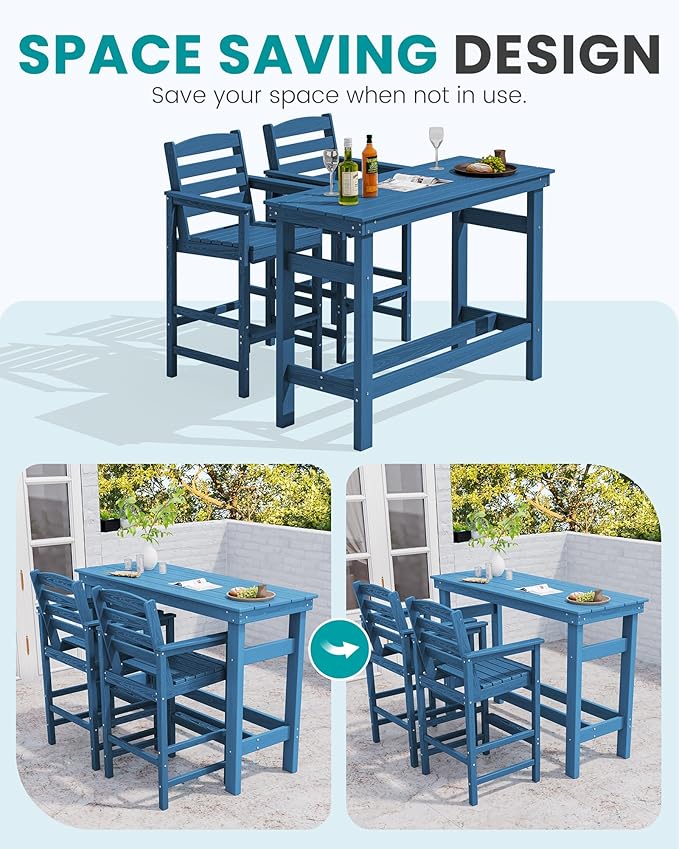 SERWALL Outdoor Bar Set - Image 3