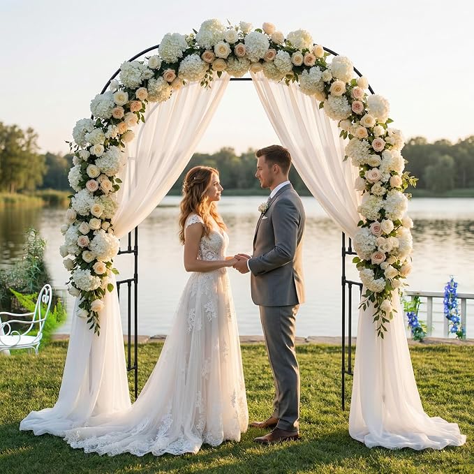 Garden Arch Trellis, 95.8" H x 70.9" W Garden Arch Arbor - Image 3