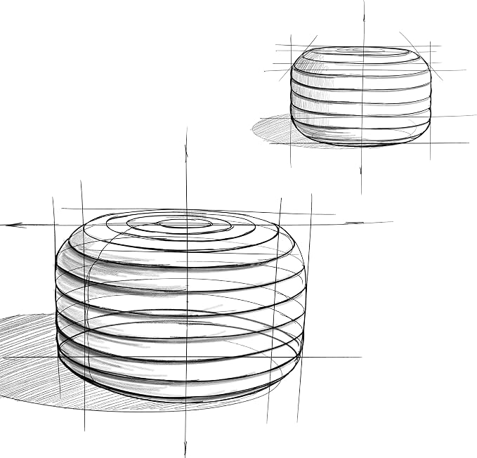 SIMPLIHOME Vivienne Round Pouf - Image 11