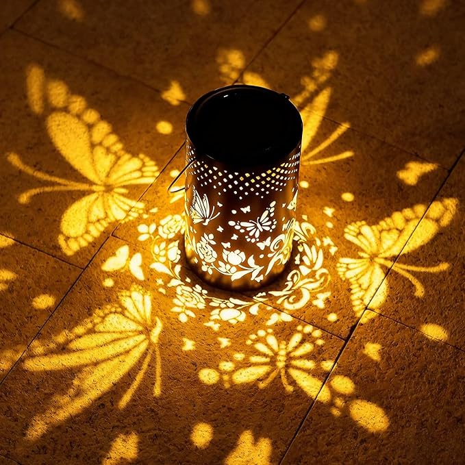Butterfly Solar Lanterns Outdoor Waterproof Hanging Lights, Butterfly Gifts - Image 7