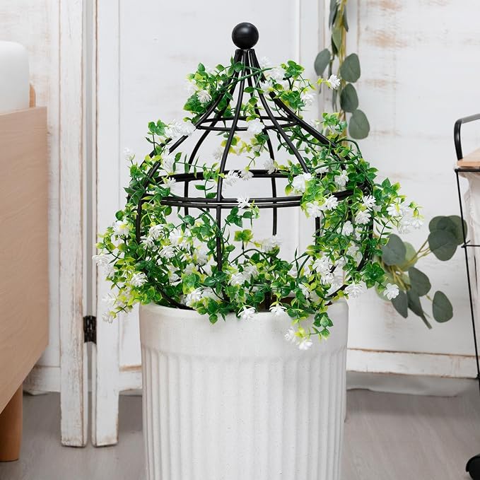 Sturdy Metal Garden Obelisk Trellis - Image 4