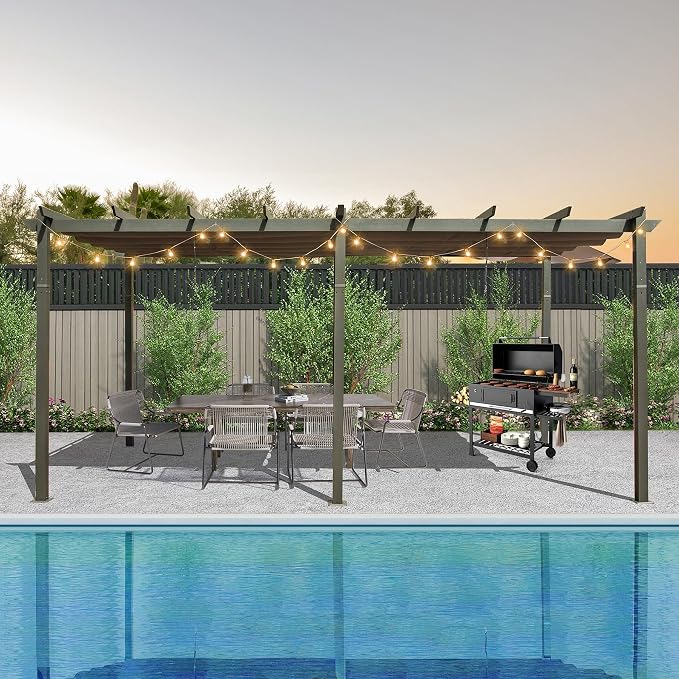 Domi Outdoor Living 11' X 20' Outdoor Pergola by domioutdoorliving