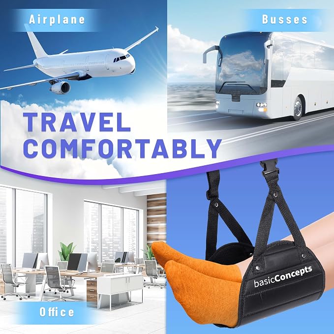 Airplane Footrest, Perfect Foot Hammock - Image 7