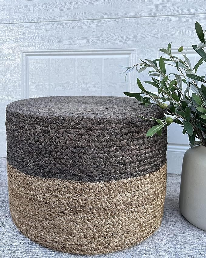 S & L Homes Pouf Ottoman - Image 8