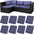 8Pcs Patio Cushion Covers, Outdoor Cushions Covers, Stretch Cushion Covers by Unknown