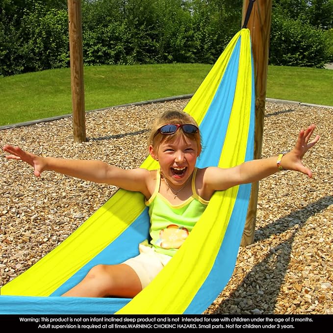 Grassman Kids Small Hammock for Camping Portable Hammock for Child Girls Boys - Image 7