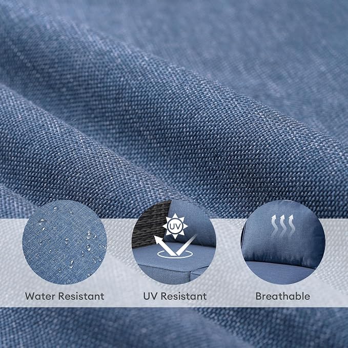 ovios Patio Cushion Covers, Waterproof Cushion Cover - Image 5