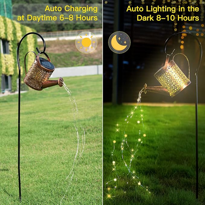 Solar Light Outdoor Decorative Hanging Lanterm, Waterproof, Prefert - Image 3