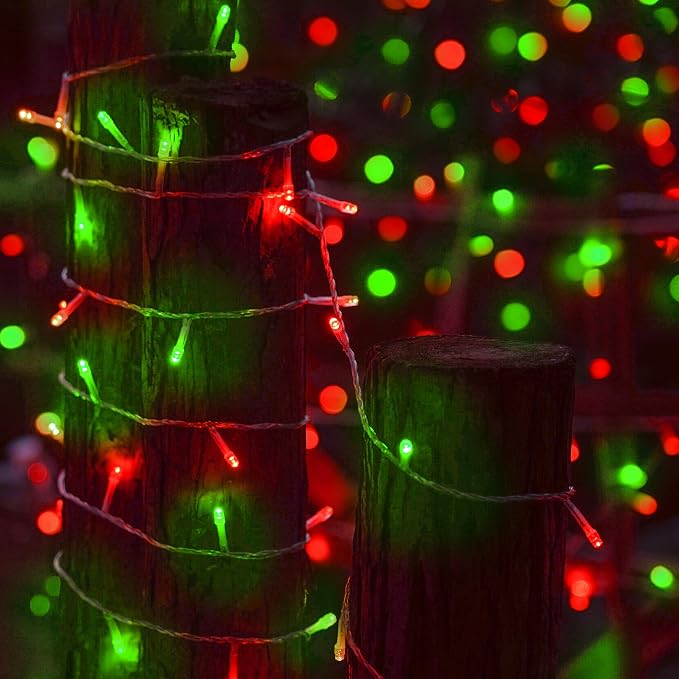 LJLNION 300 LED Christmas Lights, Extra Long 98.5FT Xmas String Lights Outdoor - Image 7