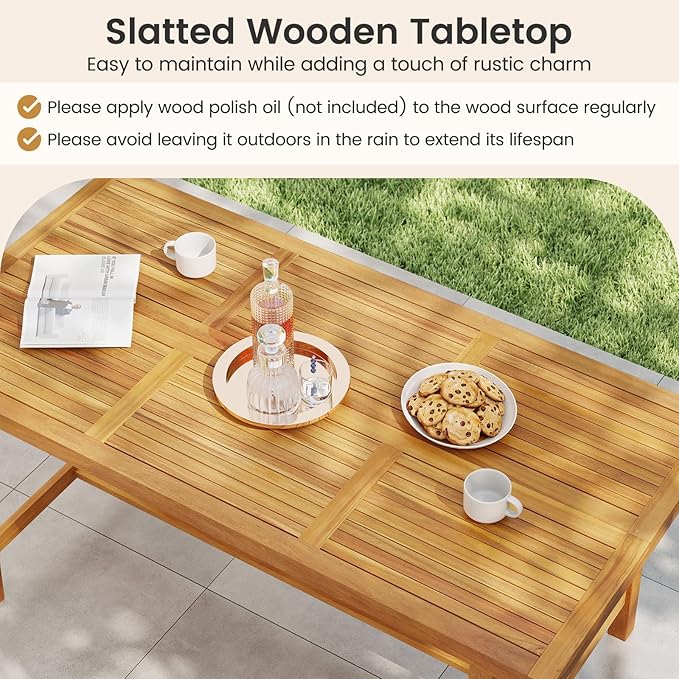 Tangkula 3 Piece Patio Dining Set - Image 6
