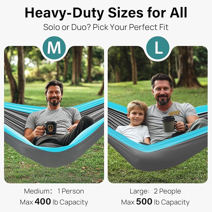 Kootek Camping Hammock, Portable Hammocks - Image 2