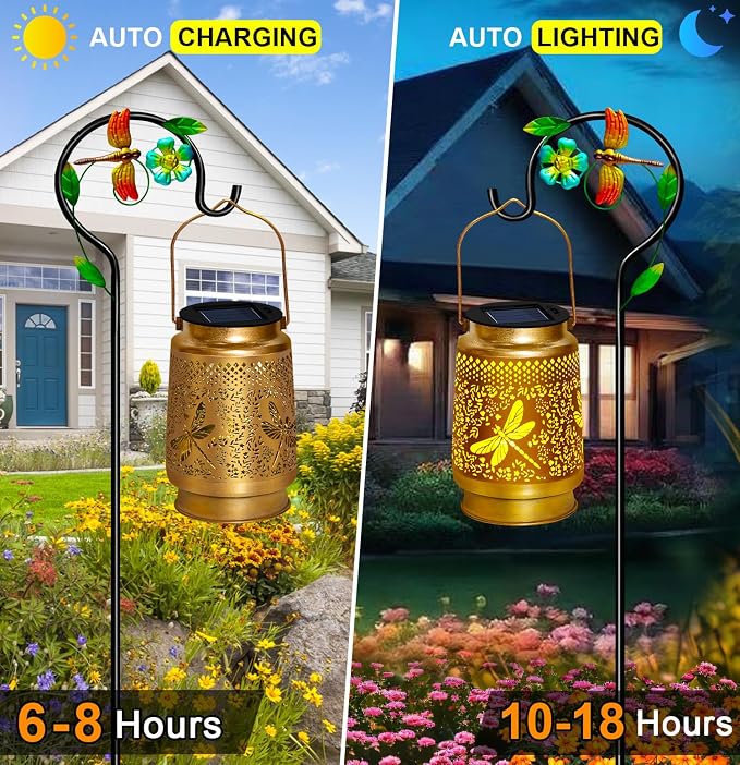 Dragonfly Solar Lanterns Outdoor Waterproof - Image 6