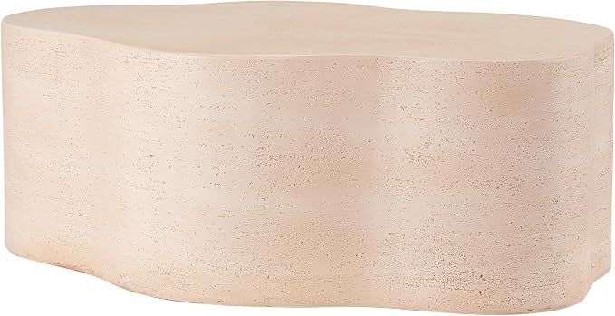Christopher Knight Home Rhett Cloud-Shaped Lightweight Concrete Coffee Table - Image 11
