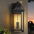 25-INCH Dusk to Dawn Outdoor Wall Light, Large Size Waterproof Patio Lanterns by Lawyettle