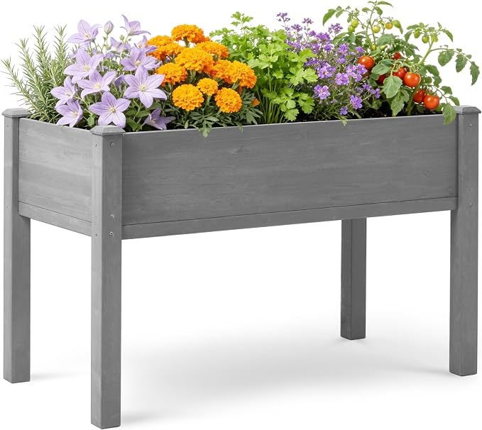 SoliWood Raised Garden Bed by OutdoorFurniture