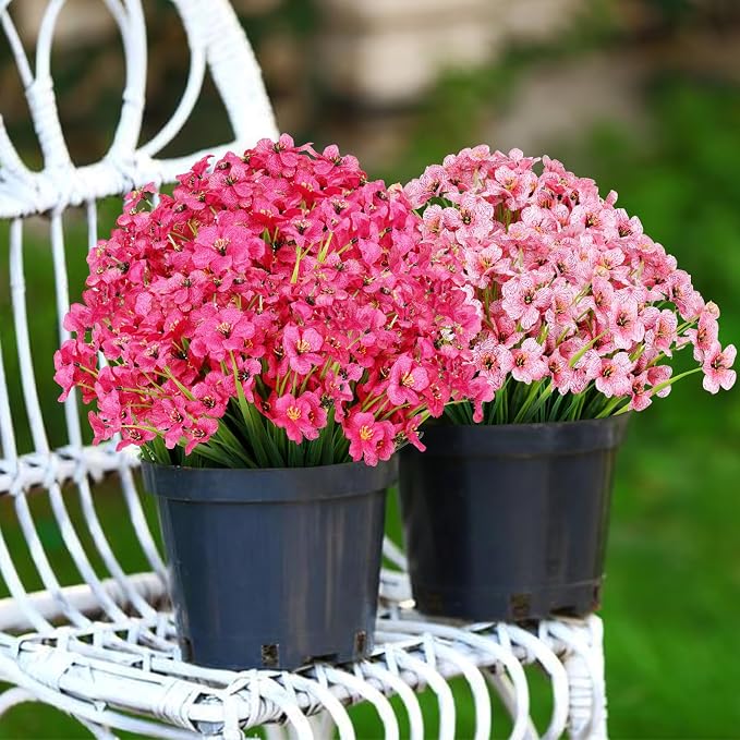 AGIRL 24 Bundles Artificial Flowers - Image 6