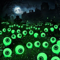 BrizLabs 8 Pack 48 LED Halloween Solar Lights, 2 Modes Outdoor Halloween by BrizLabs