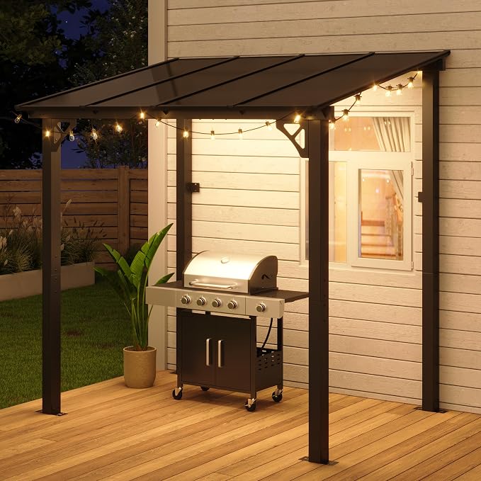 Aoxun 8' x 5' Gazebo for Patio, Gazebo Pergola - Image 2