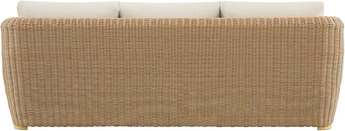 CHITA Patio Wicker 3-Seater Sofa - Image 5
