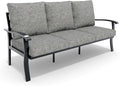 HOMREST Outdoor Couch Aluminum Patio Furniture Sofa, 3-Seat All-Weather Metal by HOMREST