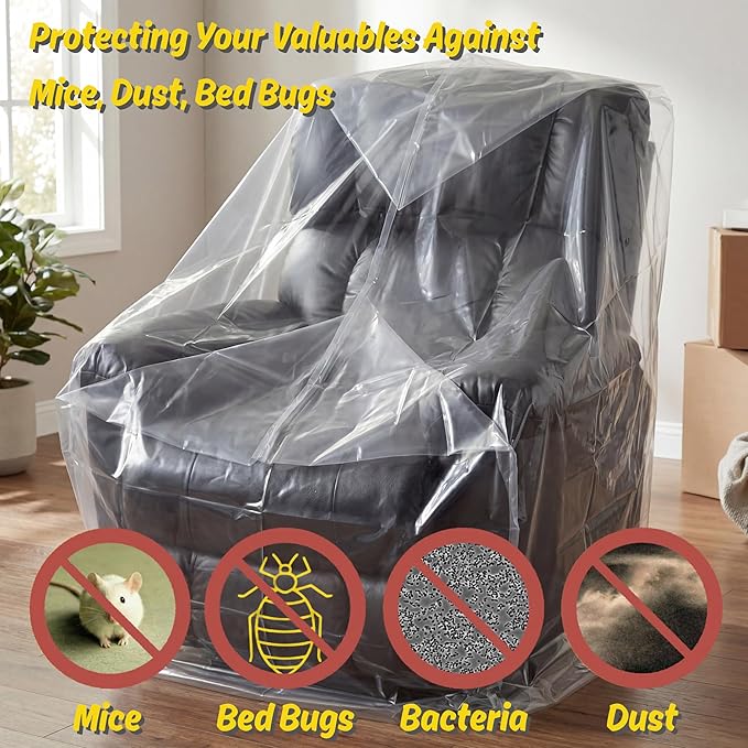 Wowfit Furniture Cover Dust-Proof Moving Bag - Image 5