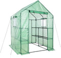 Aoodor Walk-in Greenhouse with 8 Shelves, 4.7 × 4.7 × 6.4 ft Outdoor Garden by Aoodor